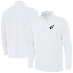 Arizona Cardinals Antigua Reprocess Quarter-Zip Top White | NFL