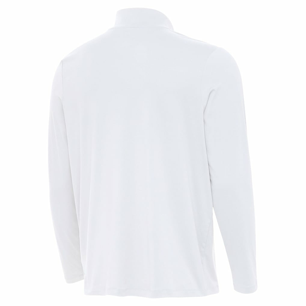 Baltimore Ravens Antigua Reprocess Quarter-Zip Top White | NFL