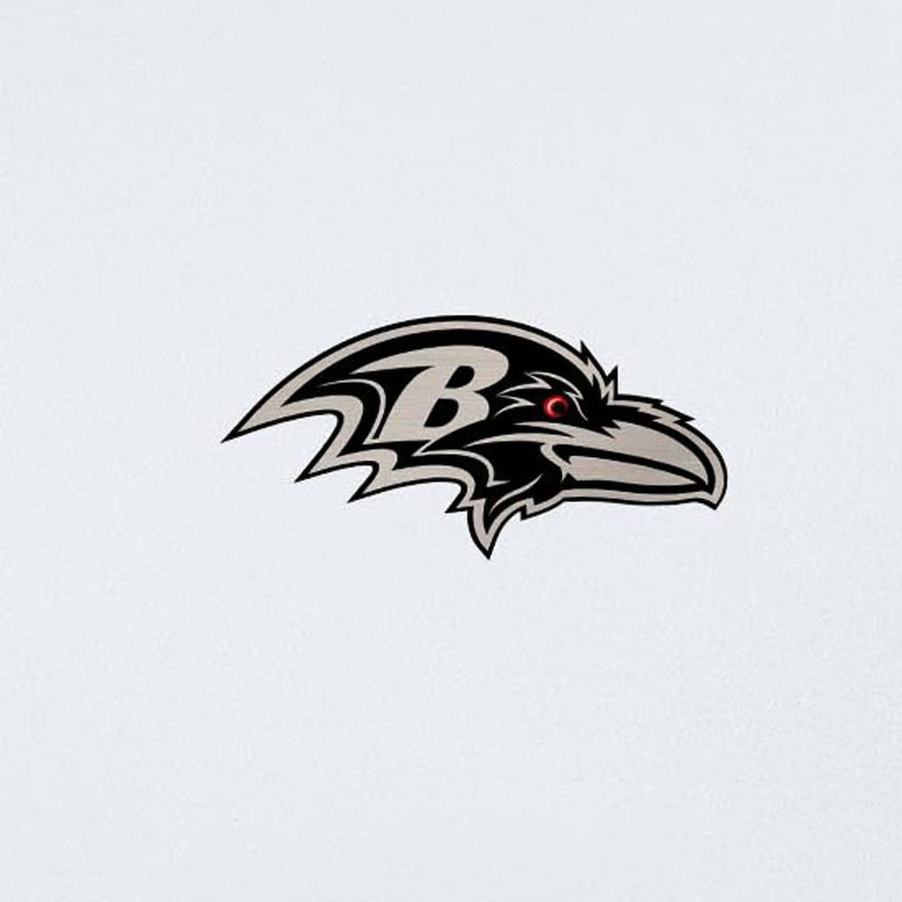 Baltimore Ravens Antigua Reprocess Quarter-Zip Top White | NFL