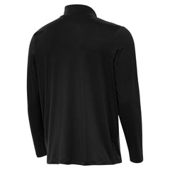 Cleveland Browns Antigua Reprocess Quarter-Zip Top Black | NFL