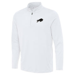 Buffalo Bills Antigua Reprocess Quarter-Zip Top White | NFL