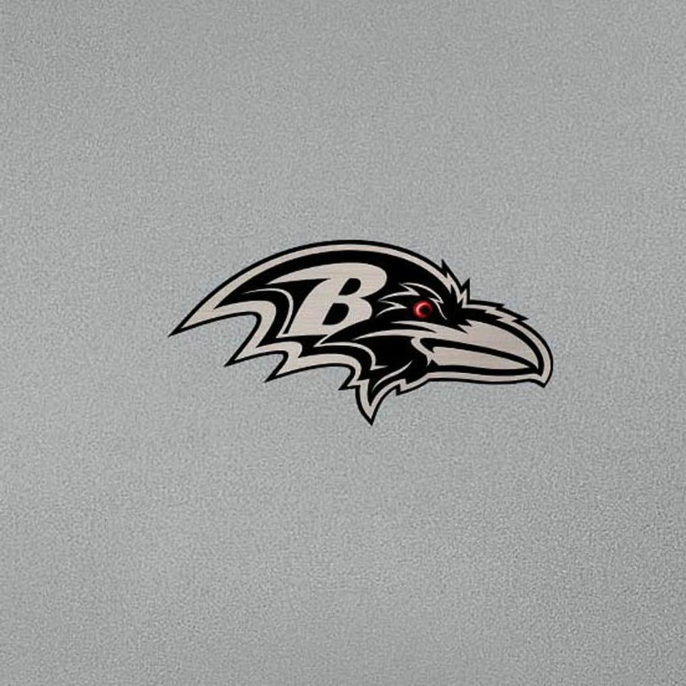 Baltimore Ravens Antigua Reprocess Quarter-Zip Top Gray | NFL