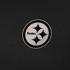 Pittsburgh Steelers Antigua Reprocess Quarter-Zip Top Black | NFL