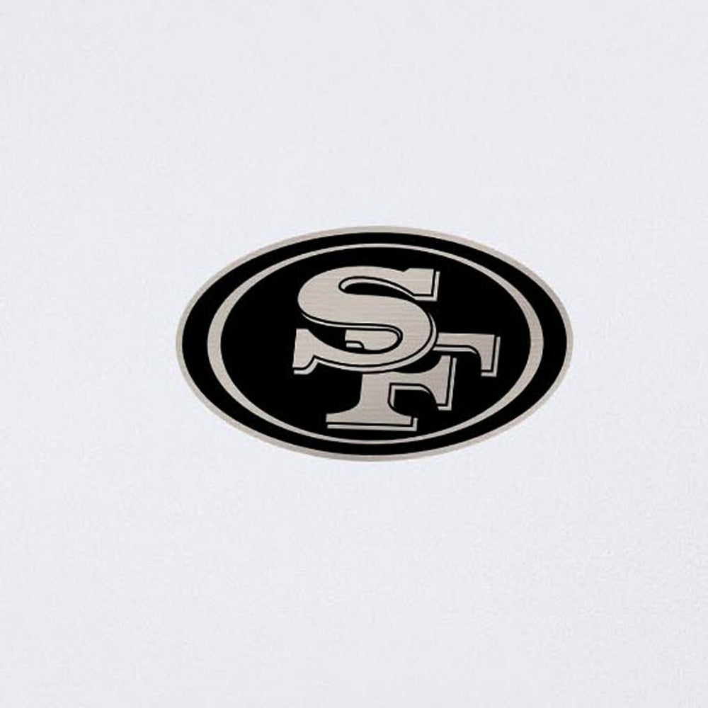 San Francisco 49ers Antigua Reprocess Quarter-Zip Top White | NFL