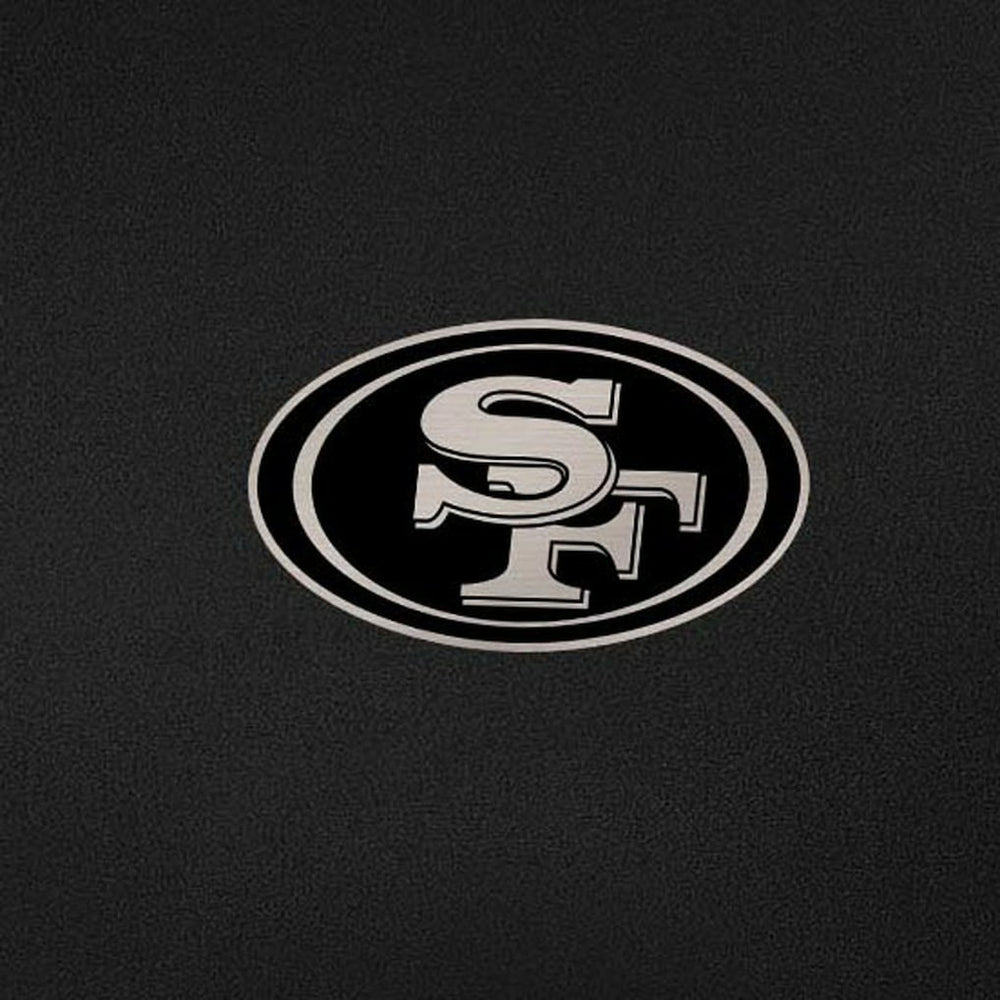 San Francisco 49ers Antigua Reprocess Quarter-Zip Top Black | NFL