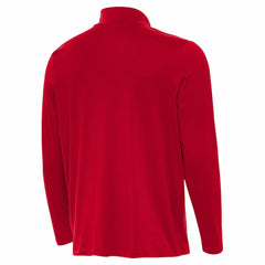 San Francisco 49ers Antigua Reprocess Quarter-Zip Top Scarlet | NFL