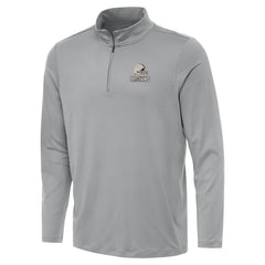 Cleveland Browns Antigua Reprocess Quarter-Zip Top Gray | NFL