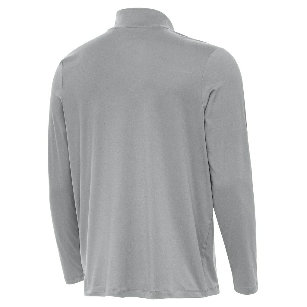 Cleveland Browns Antigua Reprocess Quarter-Zip Top Gray | NFL