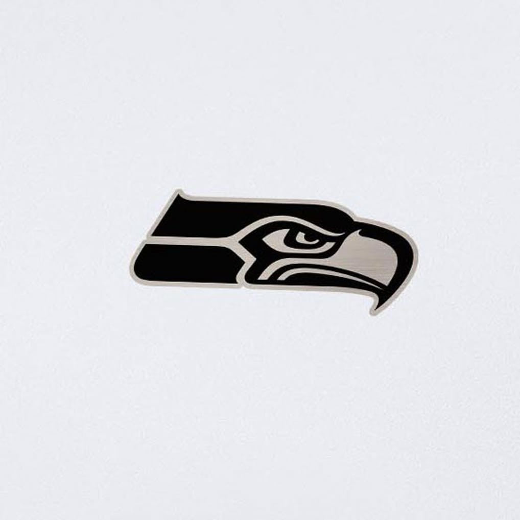 Seattle Seahawks Antigua Reprocess Quarter-Zip Top White | NFL