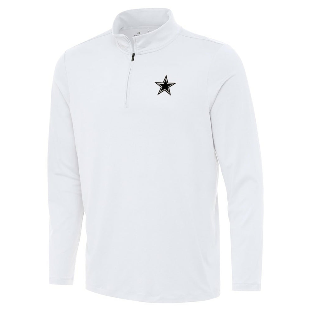 Dallas Cowboys Antigua Reprocess Quarter-Zip Top White | NFL