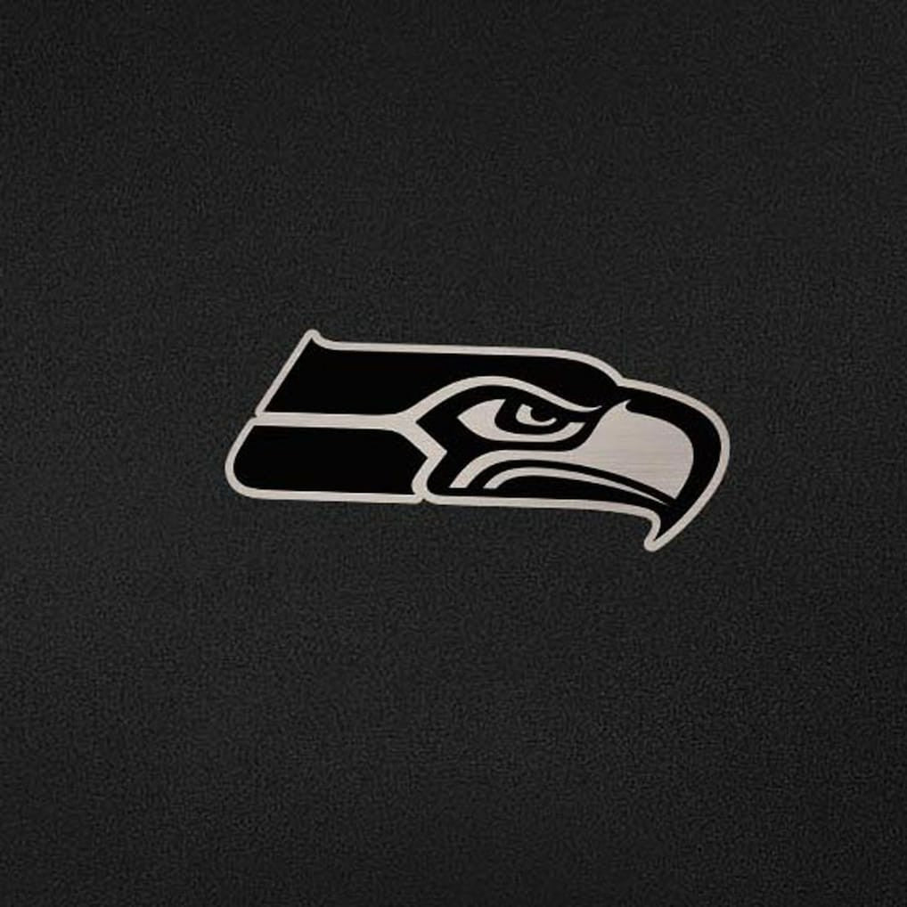 Seattle Seahawks Antigua Reprocess Quarter-Zip Top Black | NFL