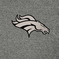 Denver Broncos Antigua Subtle Quarter-Zip Top Heather Black | NFL
