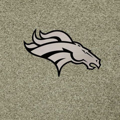 Denver Broncos Antigua Subtle Quarter-Zip Top Heather Olive | NFL