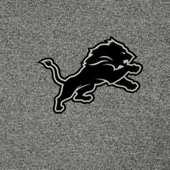Detroit Lions Antigua Subtle Quarter-Zip Top Heather Black | NFL