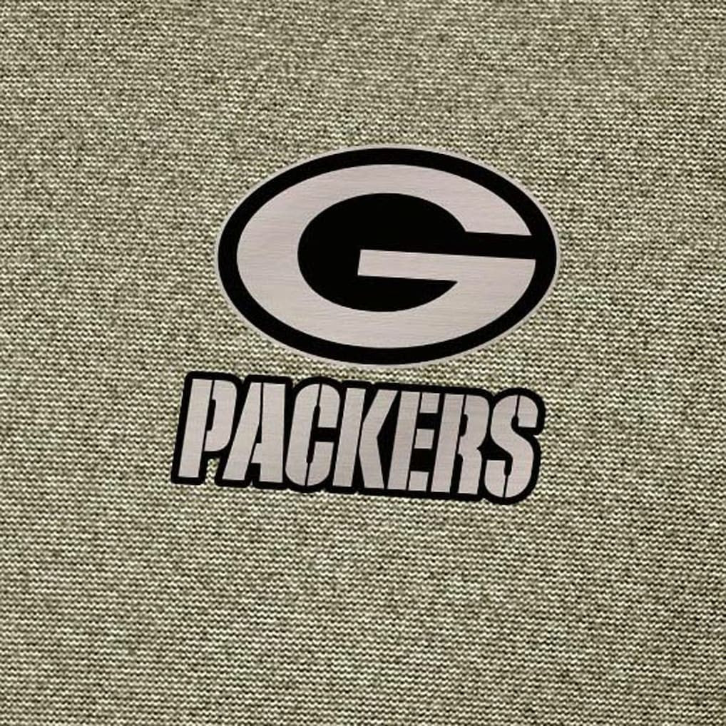 Green Bay Packers Antigua Subtle Quarter-Zip Top Heather Olive | NFL
