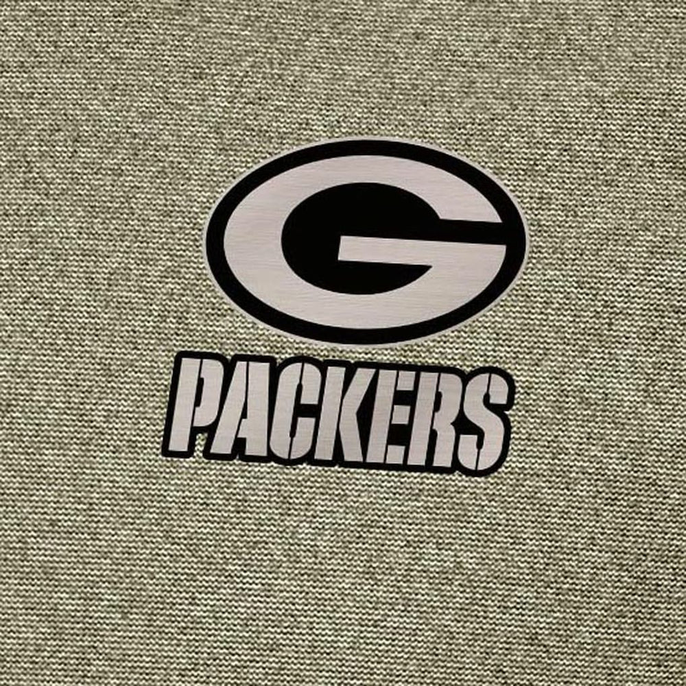 Green Bay Packers Antigua Subtle Quarter-Zip Top Heather Olive | NFL