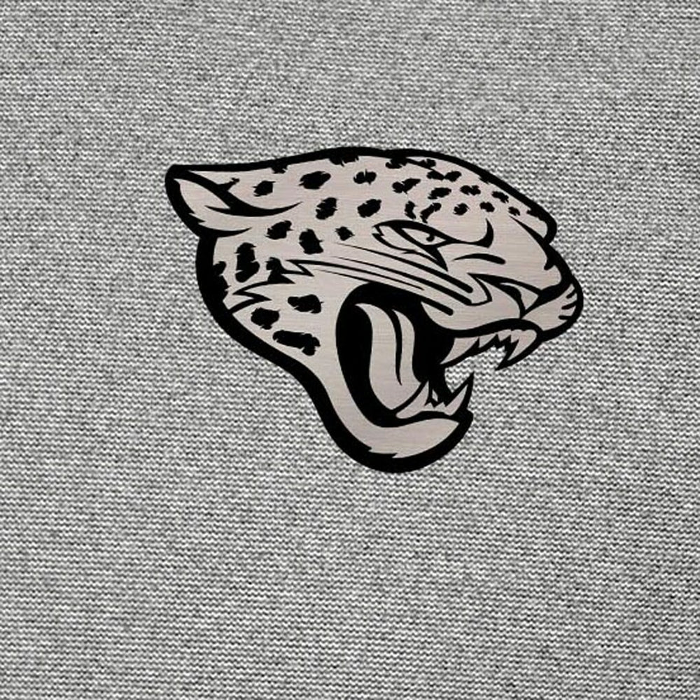 Jacksonville Jaguars Antigua Subtle Quarter-Zip Top Heather Gray | NFL