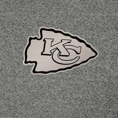 Kansas City Chiefs Antigua Subtle Quarter-Zip Top Heather Black | NFL