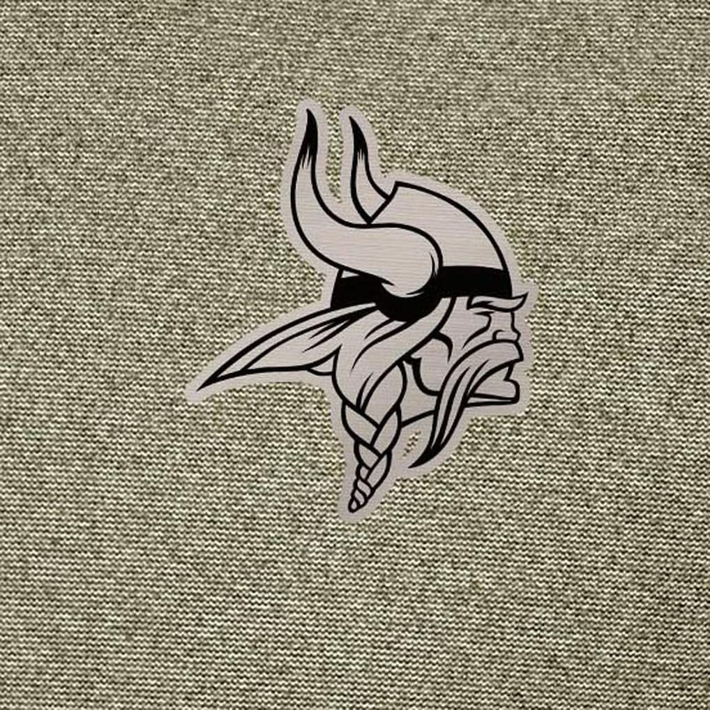 Minnesota Vikings Antigua Subtle Quarter-Zip Top Heather Olive | NFL