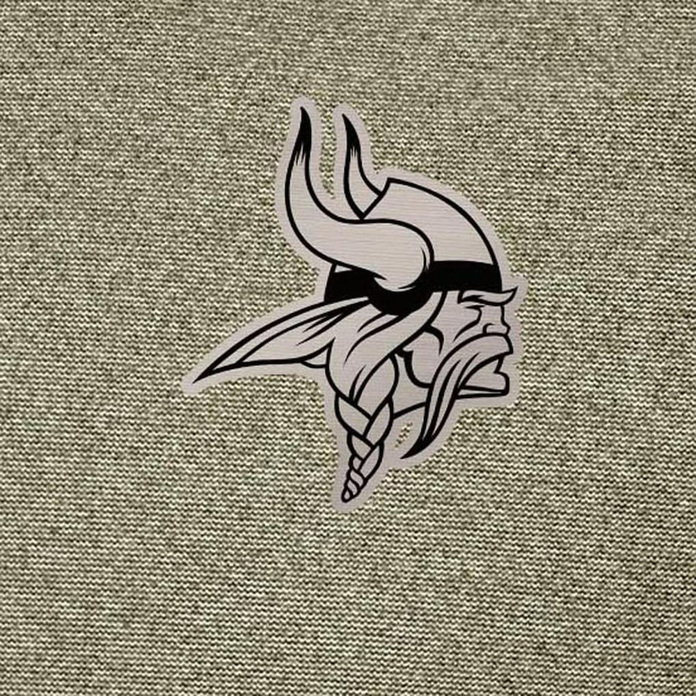 Minnesota Vikings Antigua Subtle Quarter-Zip Top Heather Olive | NFL