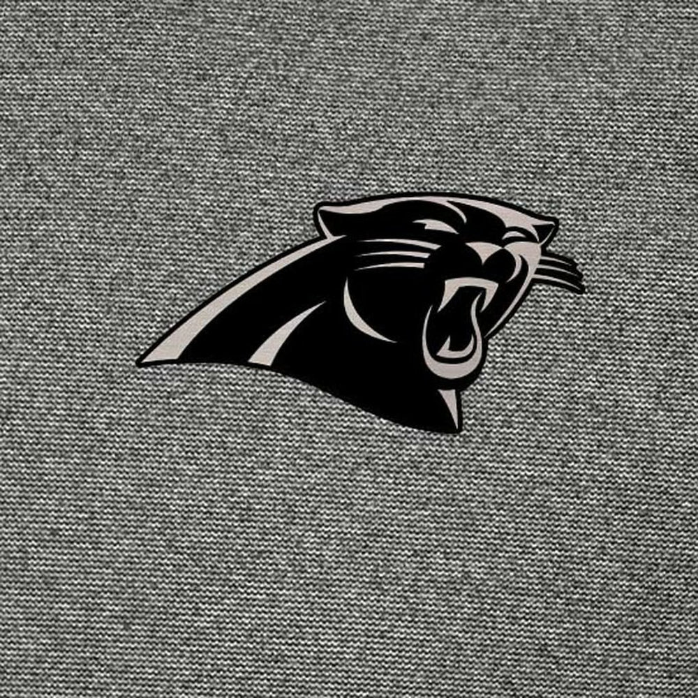 Carolina Panthers Antigua Subtle Quarter-Zip Top Heather Black | NFL