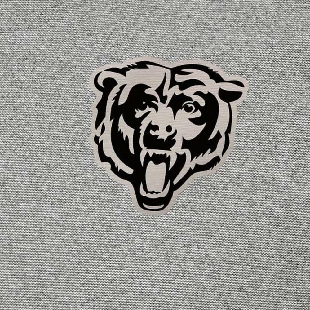 Chicago Bears Antigua Subtle Quarter-Zip Top Heather Gray | NFL
