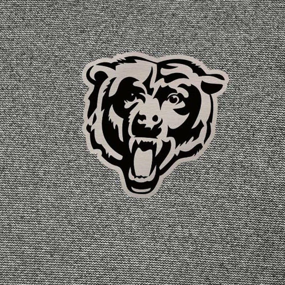 Chicago Bears Antigua Subtle Quarter-Zip Top Heather Black | NFL
