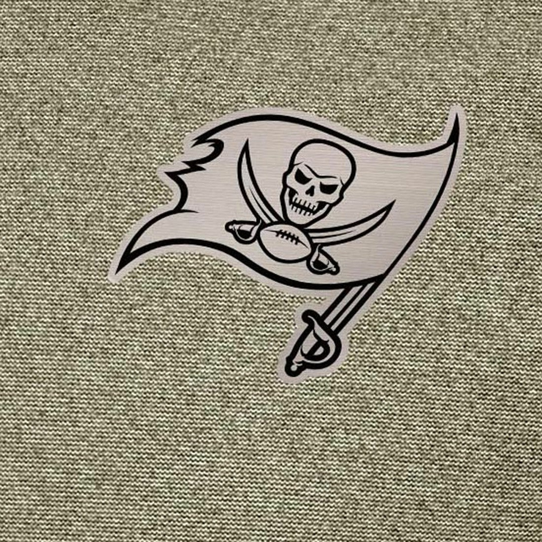 Tampa Bay Buccaneers Antigua Subtle Quarter-Zip Top Heather Olive | NFL