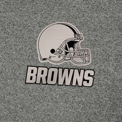 Cleveland Browns Antigua Subtle Quarter-Zip Top Heather Black | NFL
