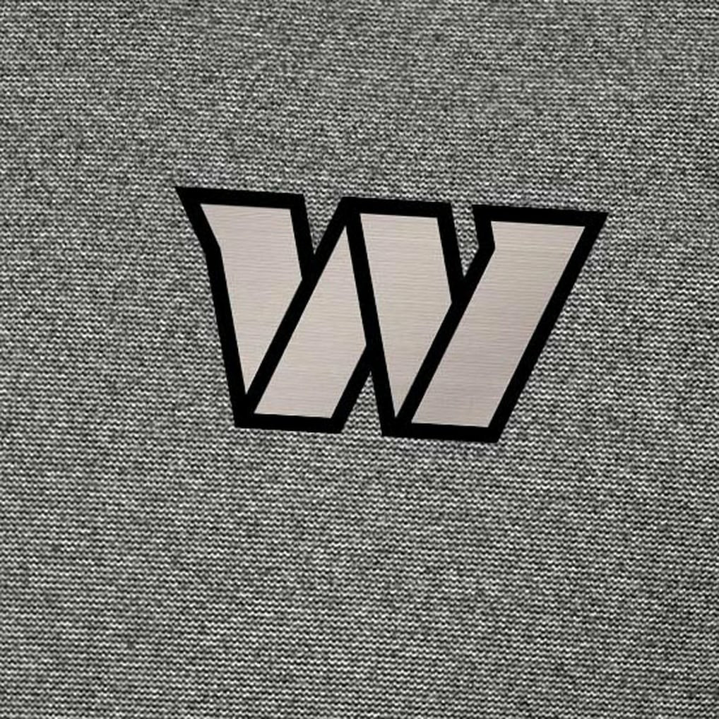 Washington Commanders Antigua Subtle Quarter-Zip Top Heather Black | NFL