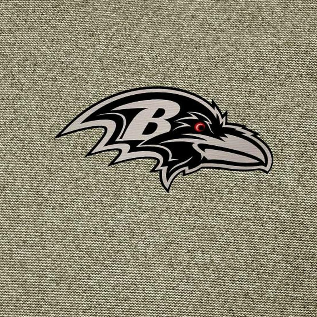 Baltimore Ravens Antigua Subtle Quarter-Zip Top Heather Olive | NFL