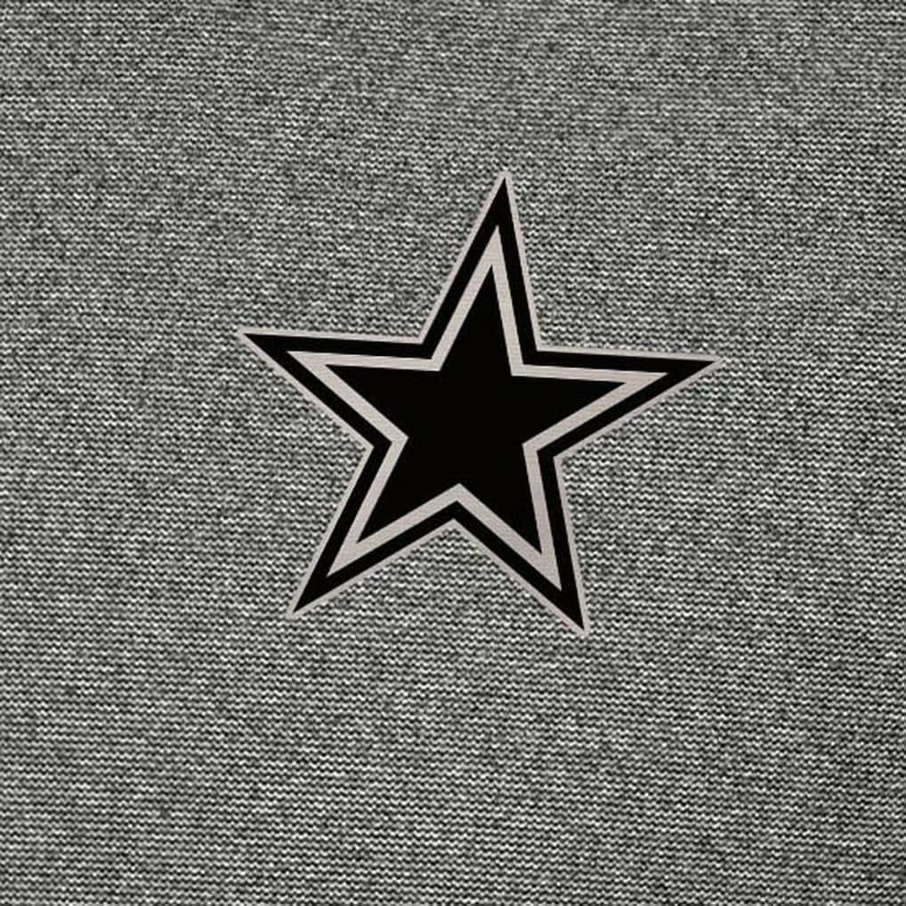 Dallas Cowboys Antigua Subtle Quarter-Zip Top Heather Black | NFL