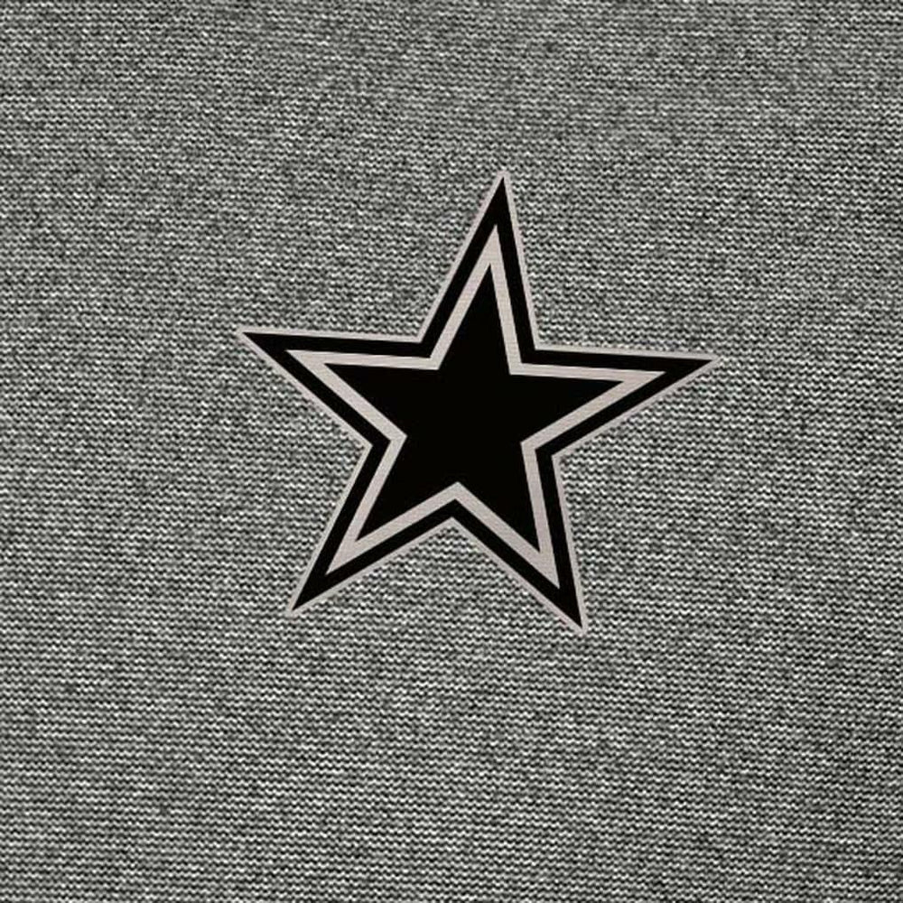 Dallas Cowboys Antigua Subtle Quarter-Zip Top Heather Black | NFL