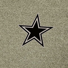 Dallas Cowboys Antigua Subtle Quarter-Zip Top Heather Olive | NFL