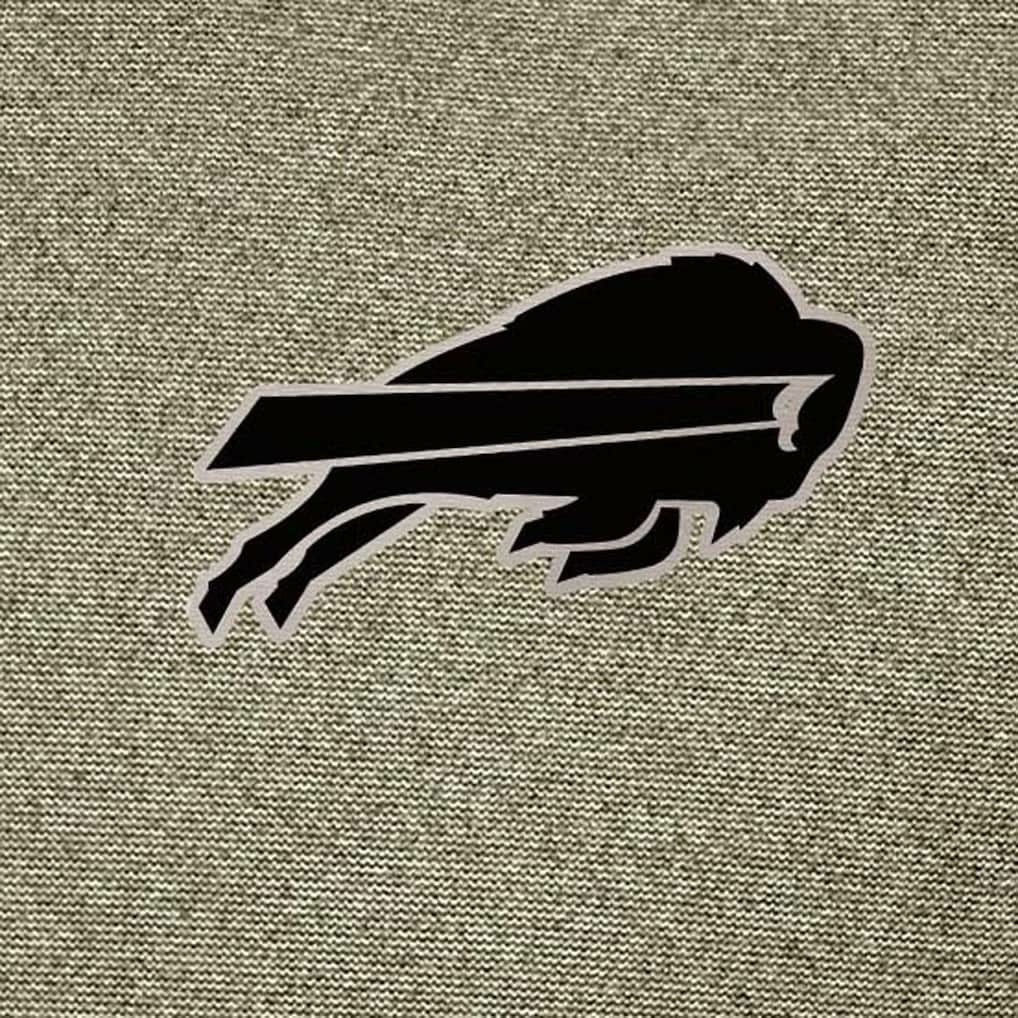 Buffalo Bills Antigua Subtle Quarter-Zip Top Heather Olive | NFL