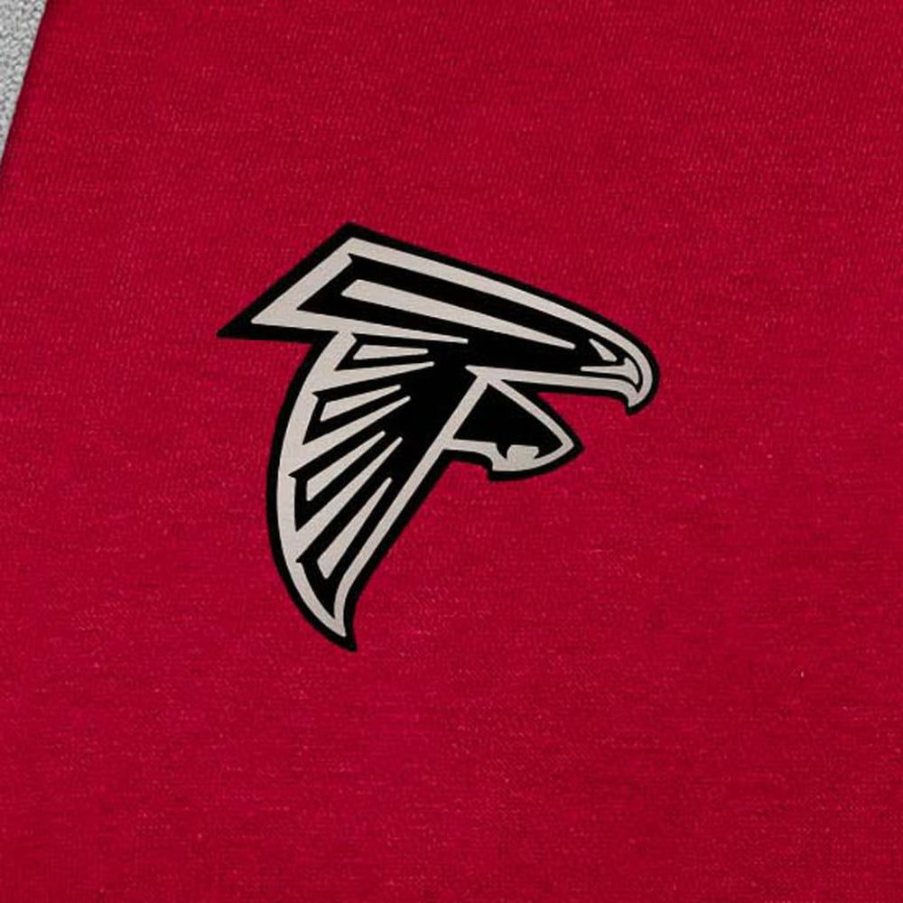 Atlanta Falcons Antigua Brushed Carbon Victory Pullover Hoodie Red | NFL
