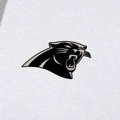 Carolina Panthers Antigua Brushed Carbon Victory Pullover Hoodie White | NFL