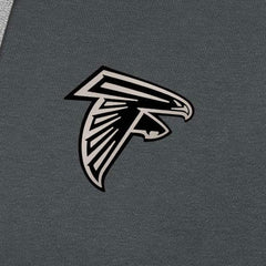 Atlanta Falcons Antigua Brushed Carbon Victory Pullover Hoodie Charcoal | NFL