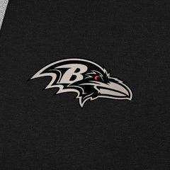 Baltimore Ravens Antigua Brushed Carbon Victory Pullover Hoodie Black | NFL