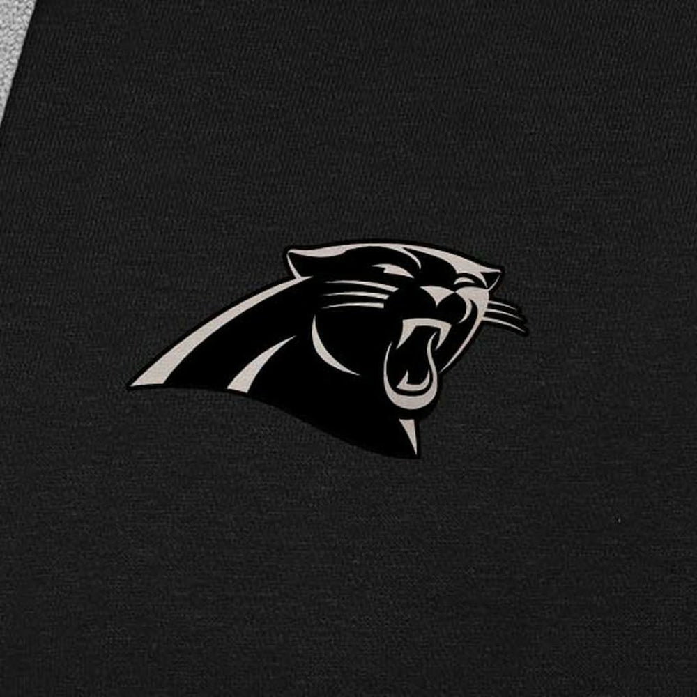 Carolina Panthers Antigua Brushed Carbon Victory Pullover Hoodie Black | NFL