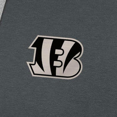Cincinnati Bengals Antigua Brushed Carbon Victory Pullover Hoodie Charcoal | NFL