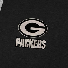 Green Bay Packers Antigua Brushed Carbon Victory Pullover Hoodie Black | NFL