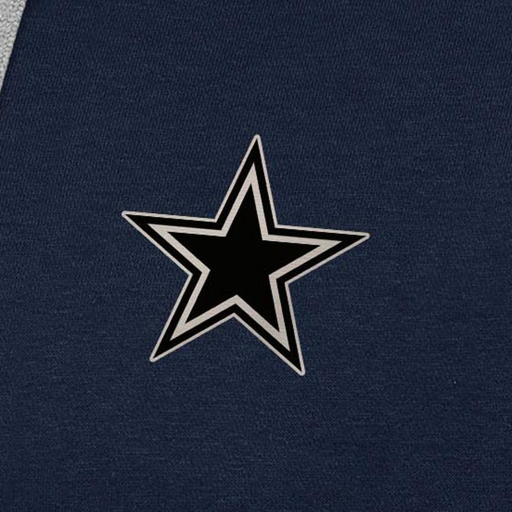 Dallas Cowboys Antigua Brushed Carbon Victory Pullover Hoodie Navy | NFL