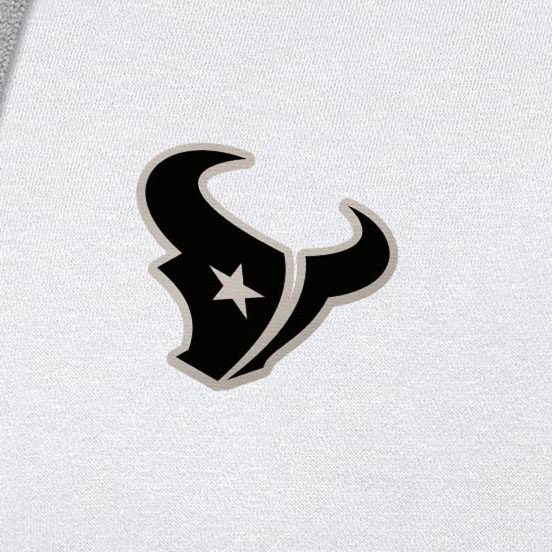 Houston Texans Antigua Brushed Carbon Victory Pullover Hoodie White | NFL