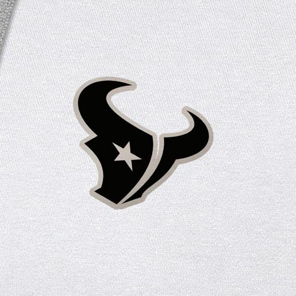 Houston Texans Antigua Brushed Carbon Victory Pullover Hoodie White | NFL