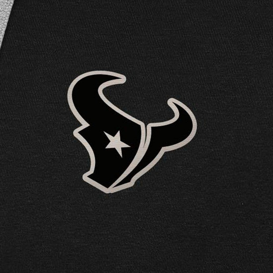 Houston Texans Antigua Brushed Carbon Victory Pullover Hoodie Black | NFL