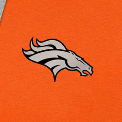 Denver Broncos Antigua Brushed Carbon Victory Pullover Hoodie Orange | NFL