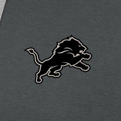 Detroit Lions Antigua Brushed Carbon Victory Pullover Hoodie Charcoal | NFL