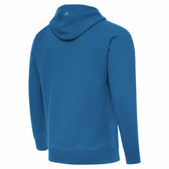 Detroit Lions Antigua Brushed Carbon Victory Pullover Hoodie Blue | NFL