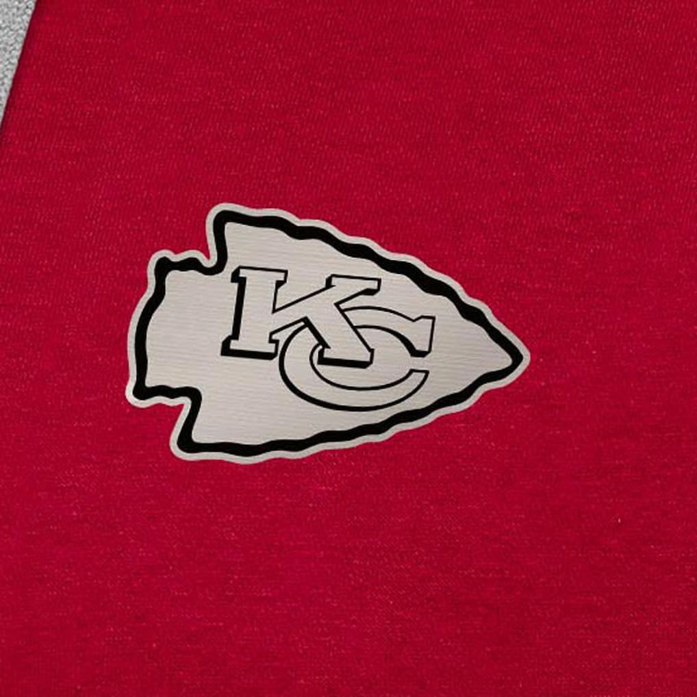 Kansas City Chiefs Antigua Brushed Carbon Victory Pullover Hoodie Red | NFL